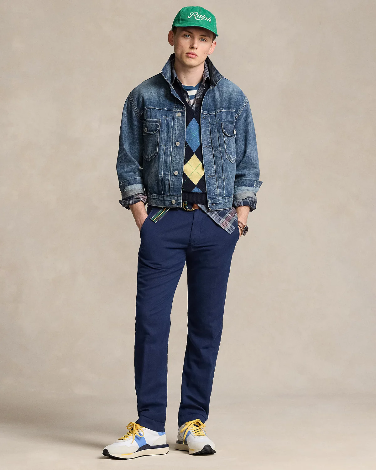 STRAIGHT FIT LINEN-COTTON PANT - Image 3