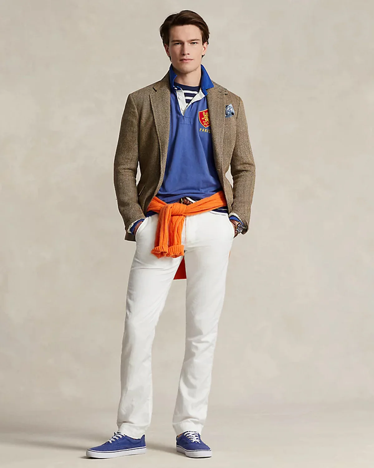 STRAIGHT FIT LINEN-COTTON PANT - Image 3