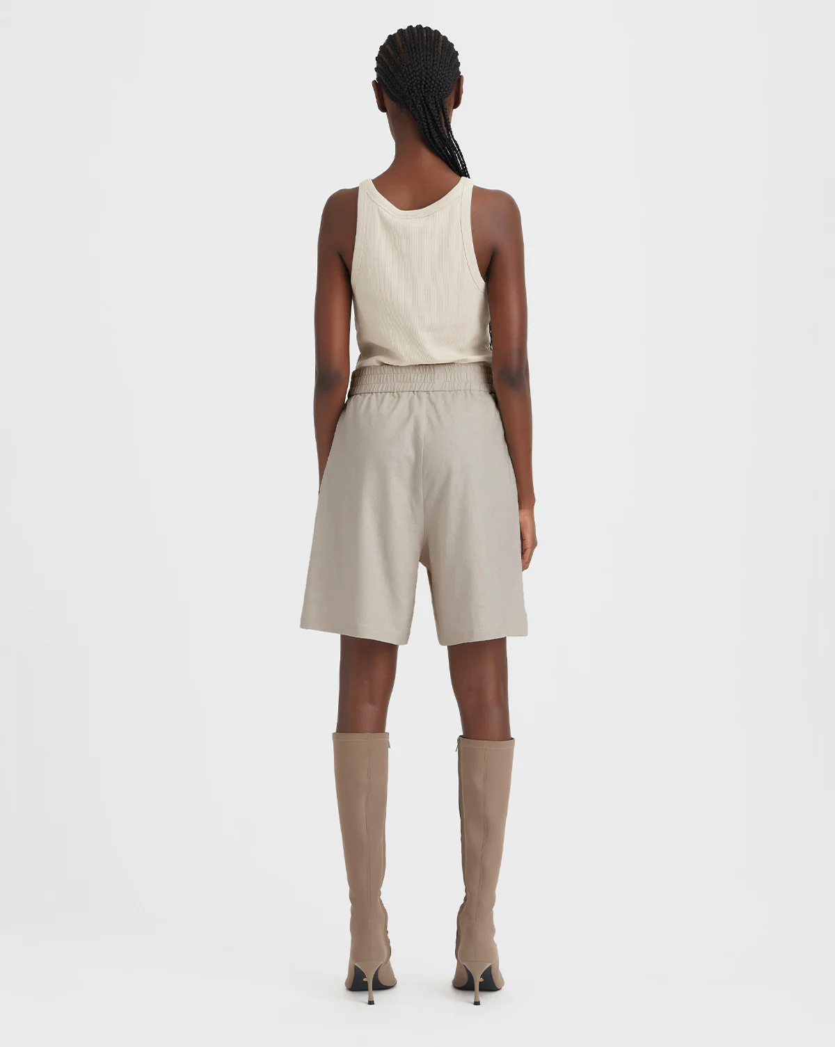 LizaGZ Linen HW Shorts - Image 3