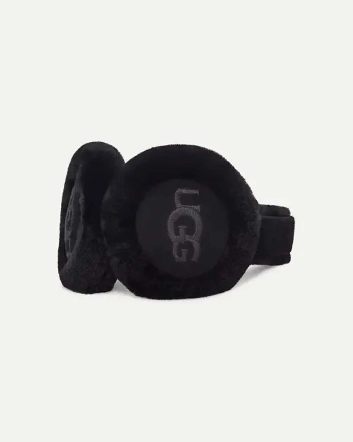 Sheepskin Embroidery Earmuff - Image 2