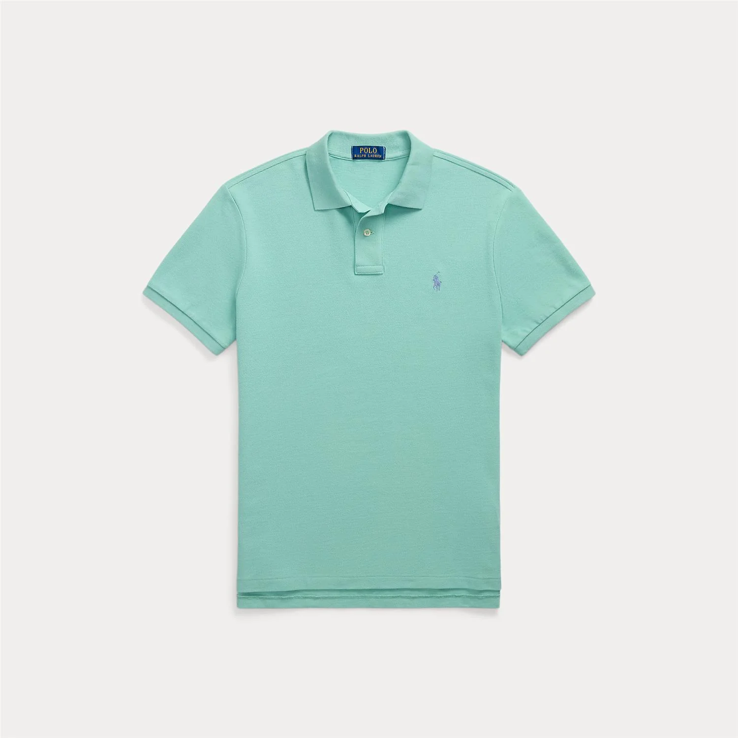 Custom Slim Fit Mesh Polo Shirt - Image 3