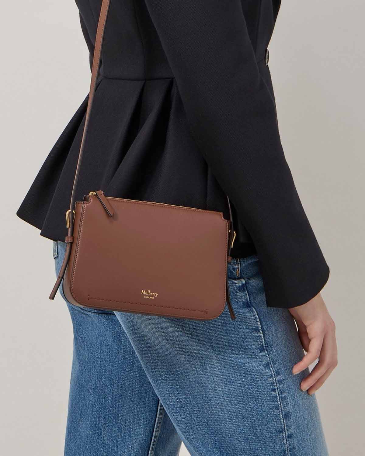 Clovelly Pouch Micro Classic Grain - Image 4