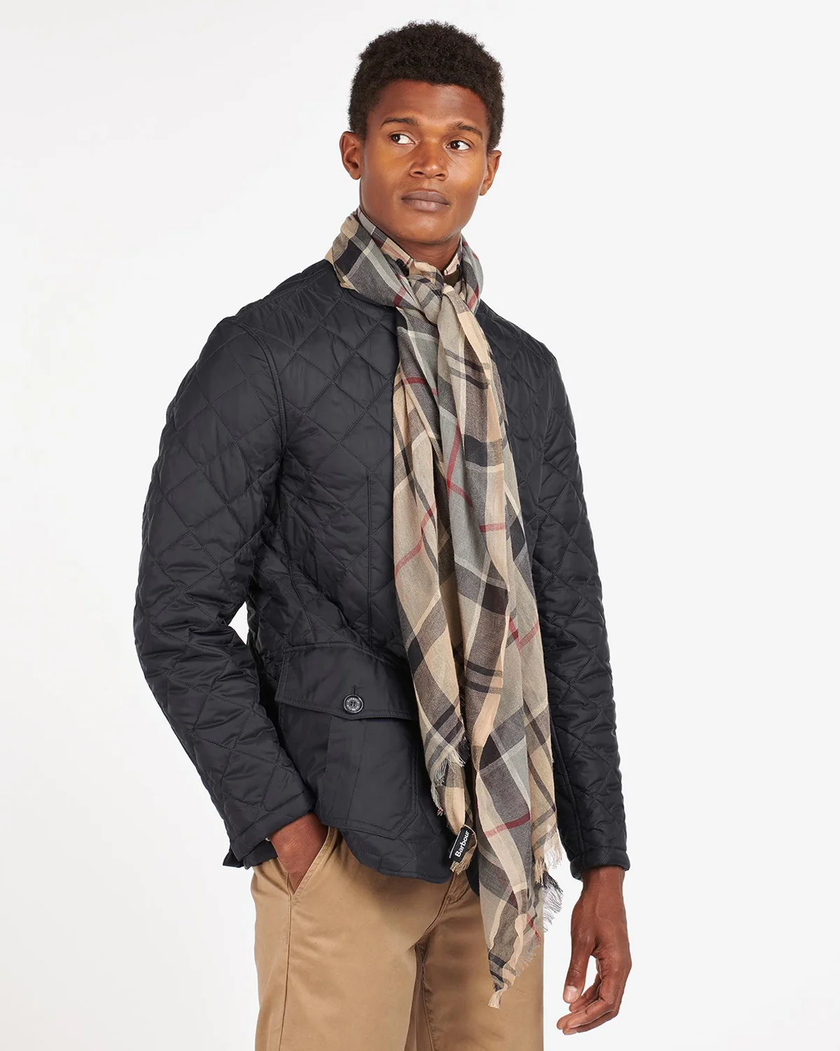 Barbour Welton Tartan Scarf - Image 2