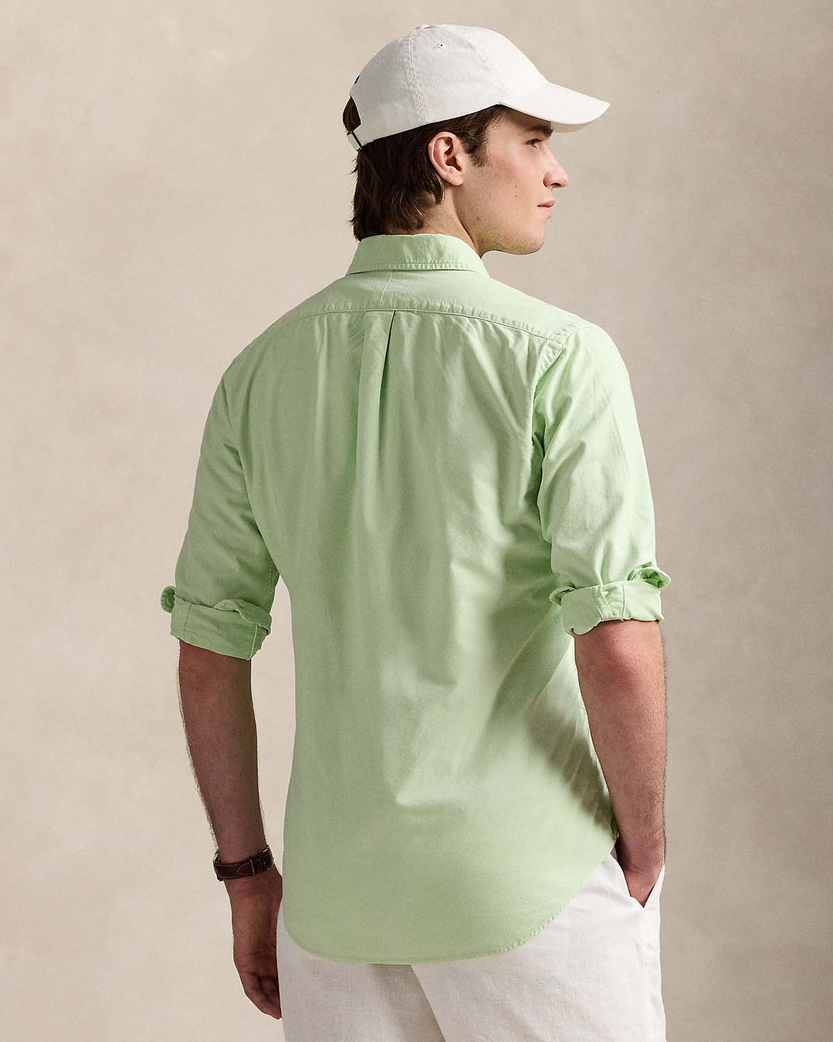 CUSTOM FIT MINERAL-DYED OXFORD SHIRT - Image 2