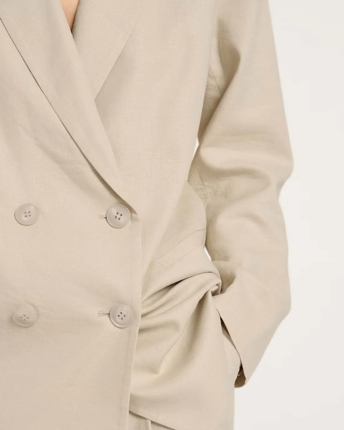 ElarahGZ Linen Blazer - Image 3