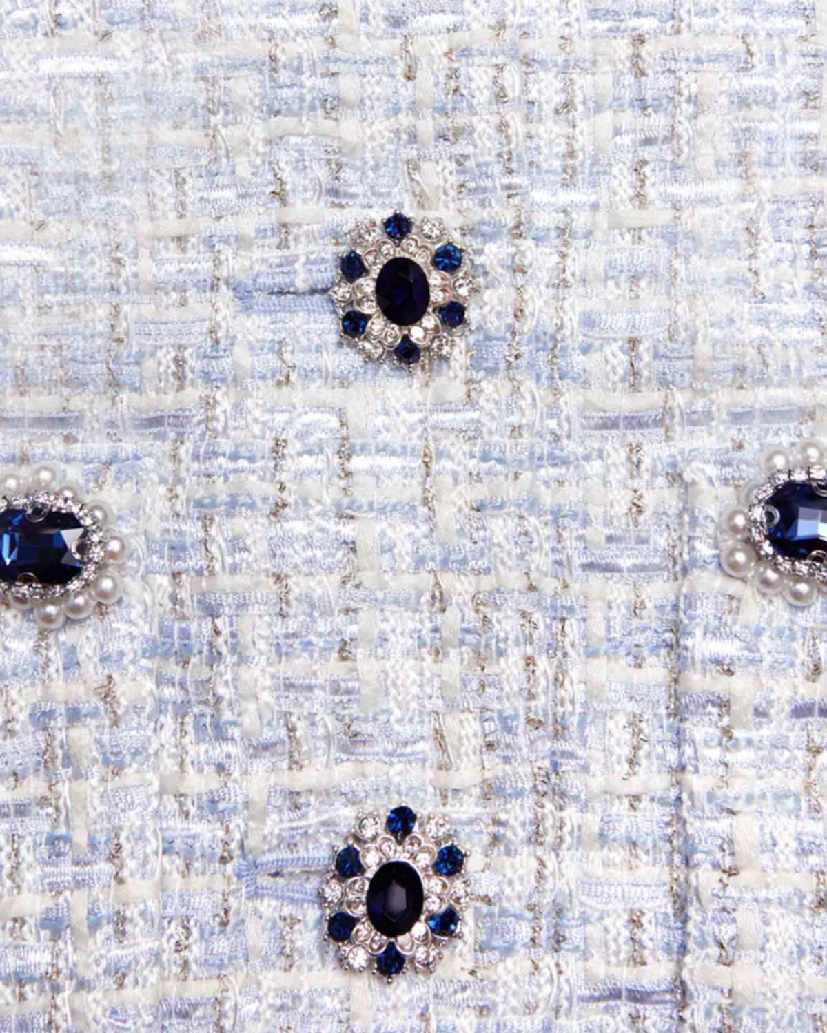 Blue Boucle Jacket - Image 3