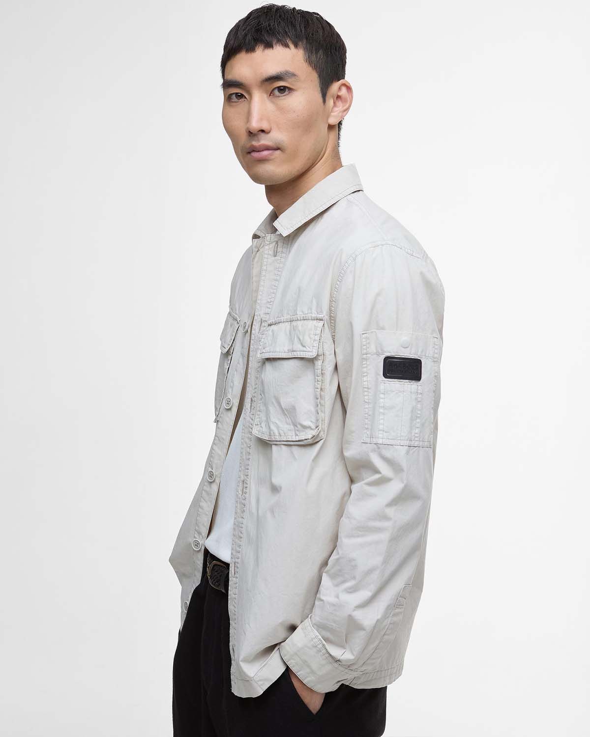 B.Intl Kenneth Garment Dye Overshirt - Image 3