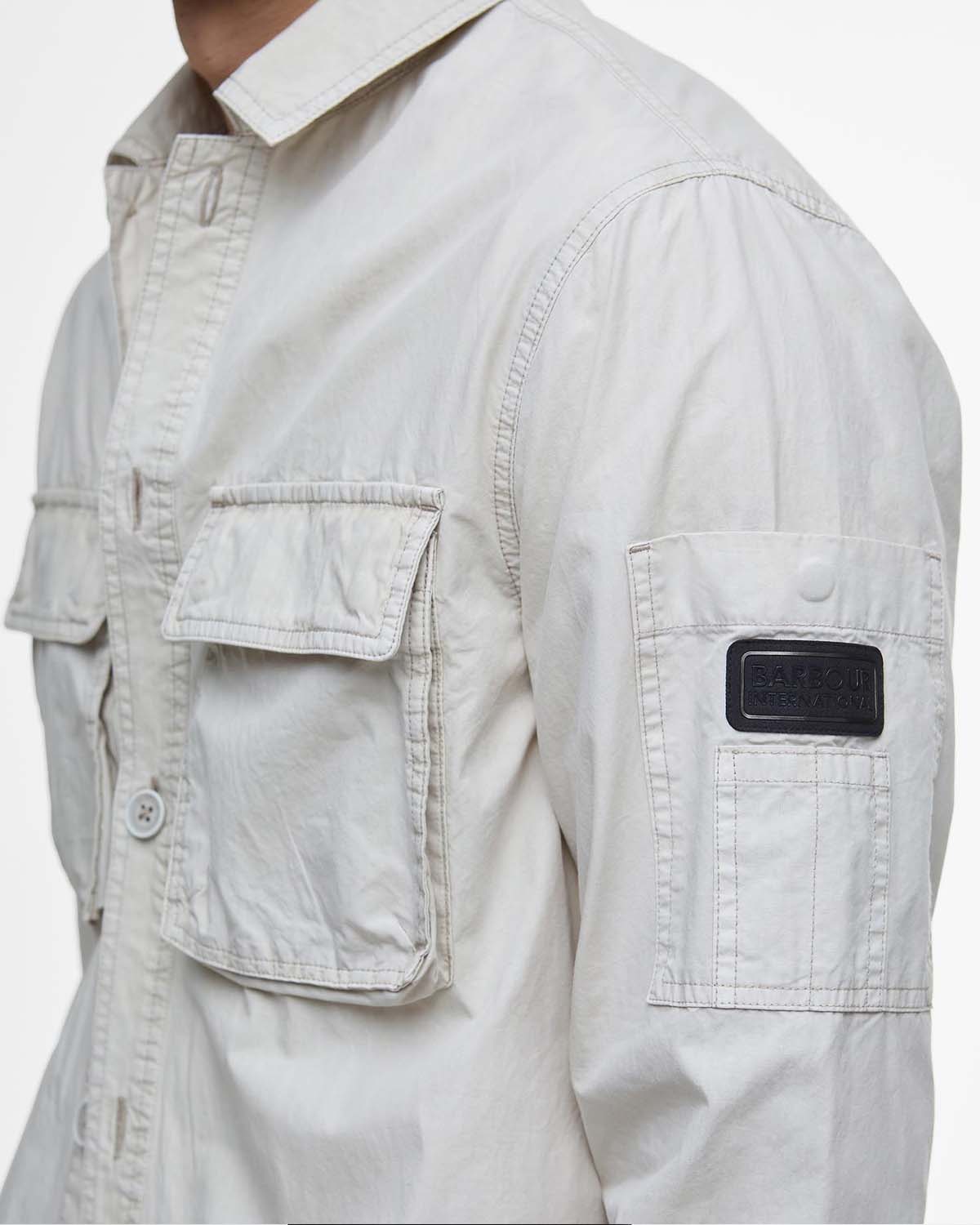 B.Intl Kenneth Garment Dye Overshirt - Image 4