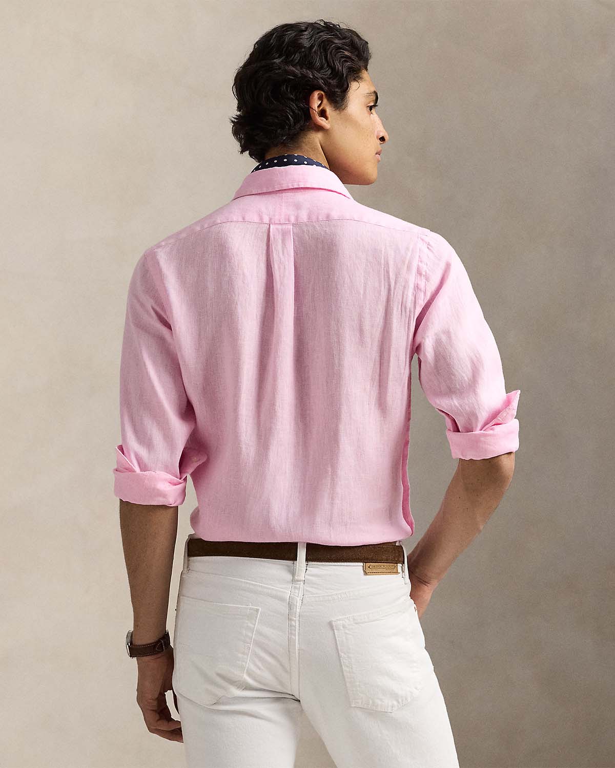 SLIM FIT LINEN SHIRT - Image 2