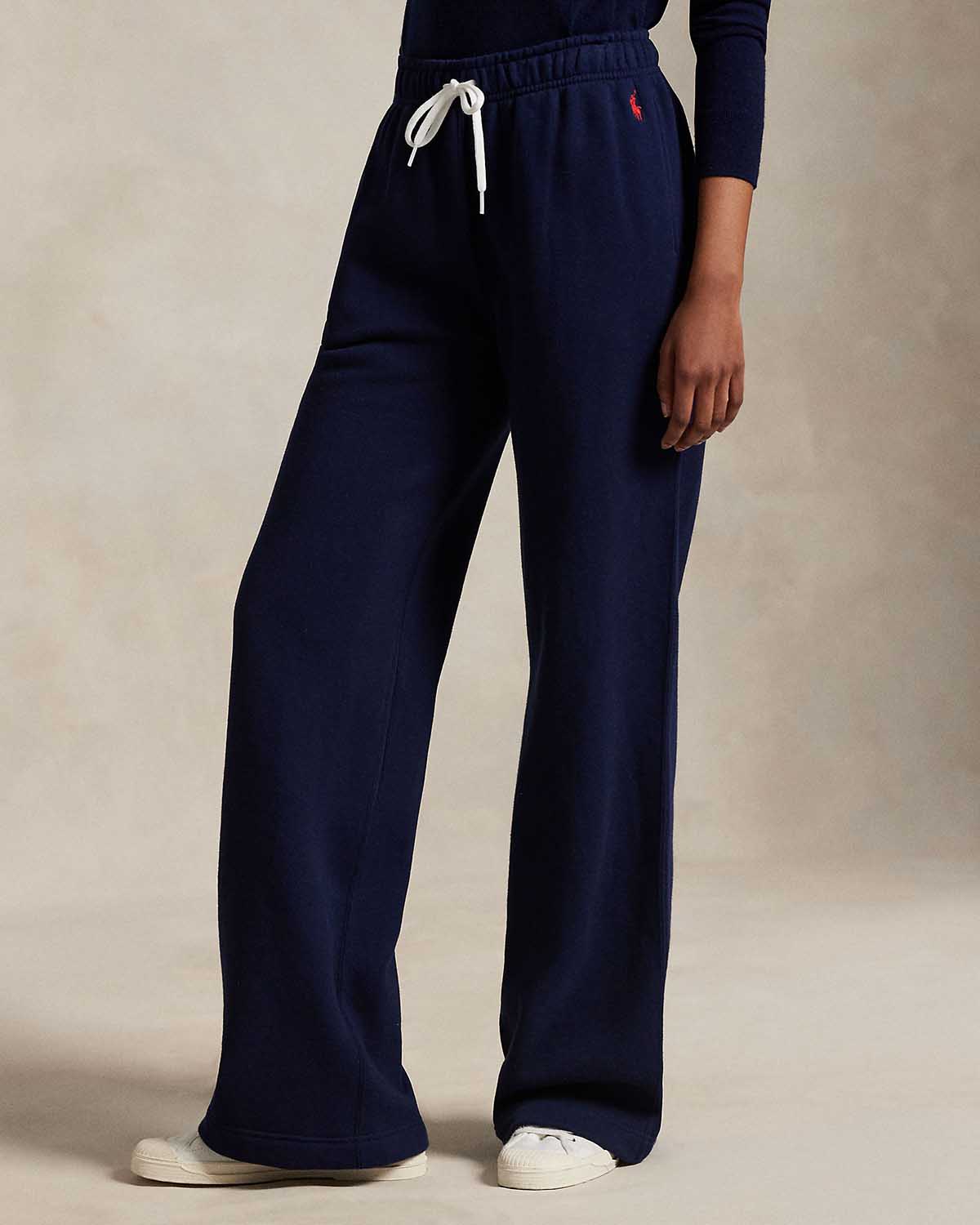 DRAWSTRING FLEECE WIDE-LEG SWEATPANT - Image 3