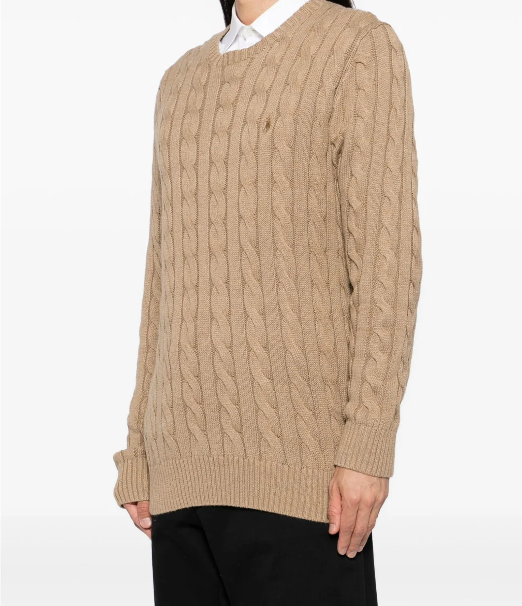 CABLE-KNIT COTTON SWEATER - Image 2