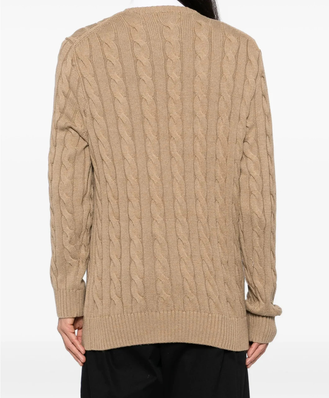 CABLE-KNIT COTTON SWEATER - Image 3