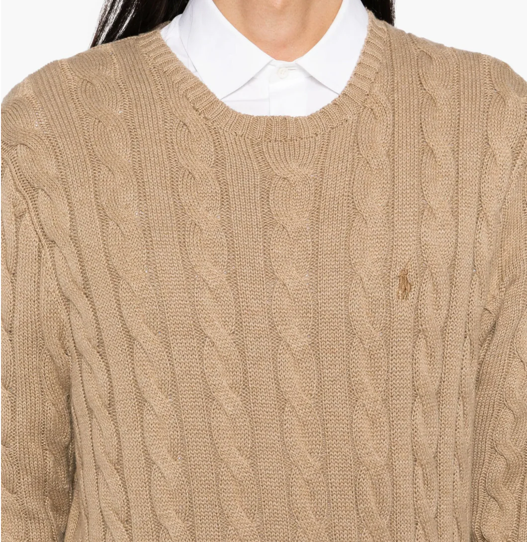 CABLE-KNIT COTTON SWEATER - Image 4