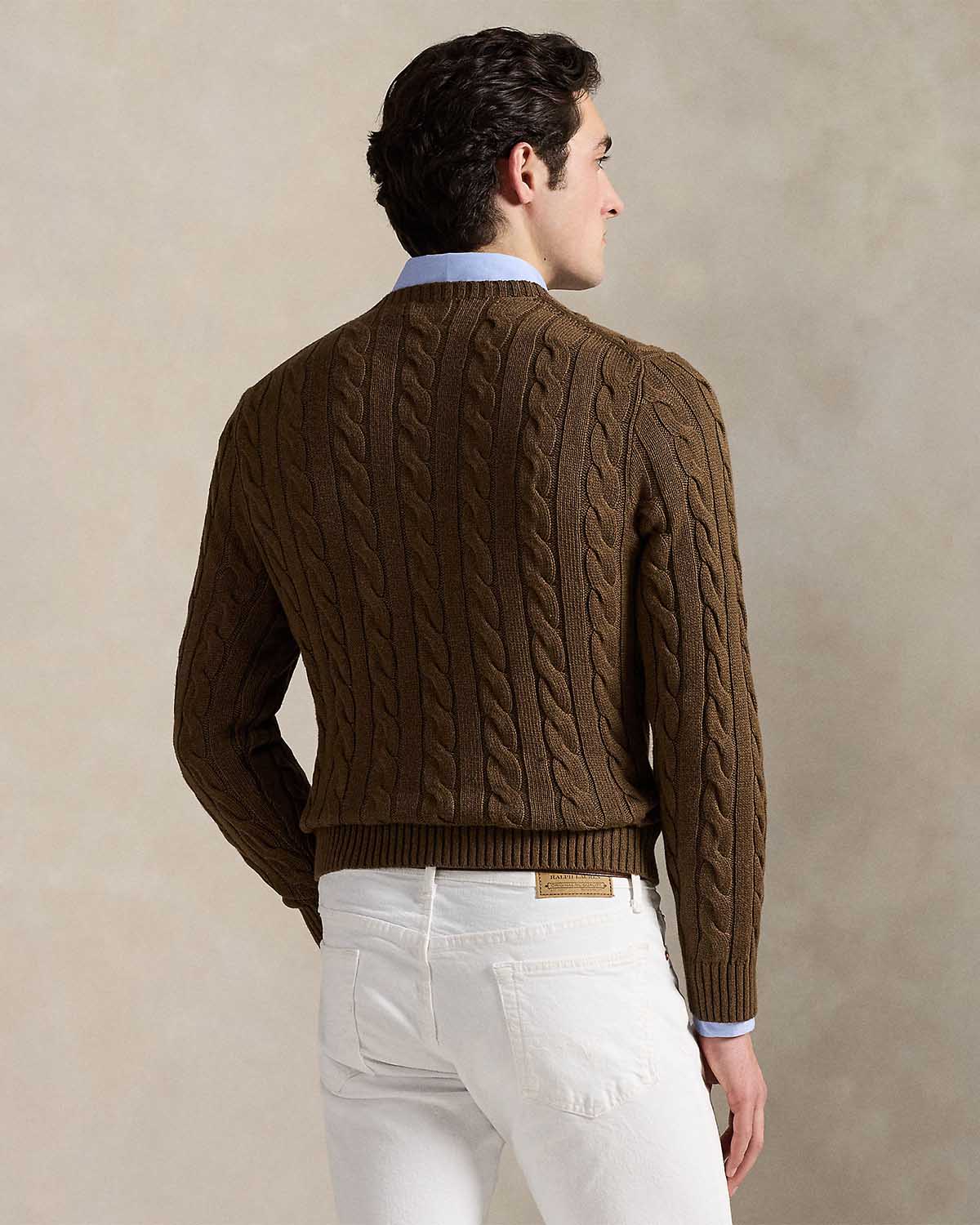 CABLE-KNIT COTTON SWEATER - Image 2