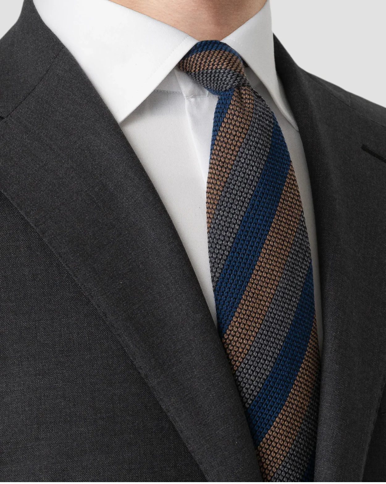 Silk Wool Grenadine Tie - Image 2