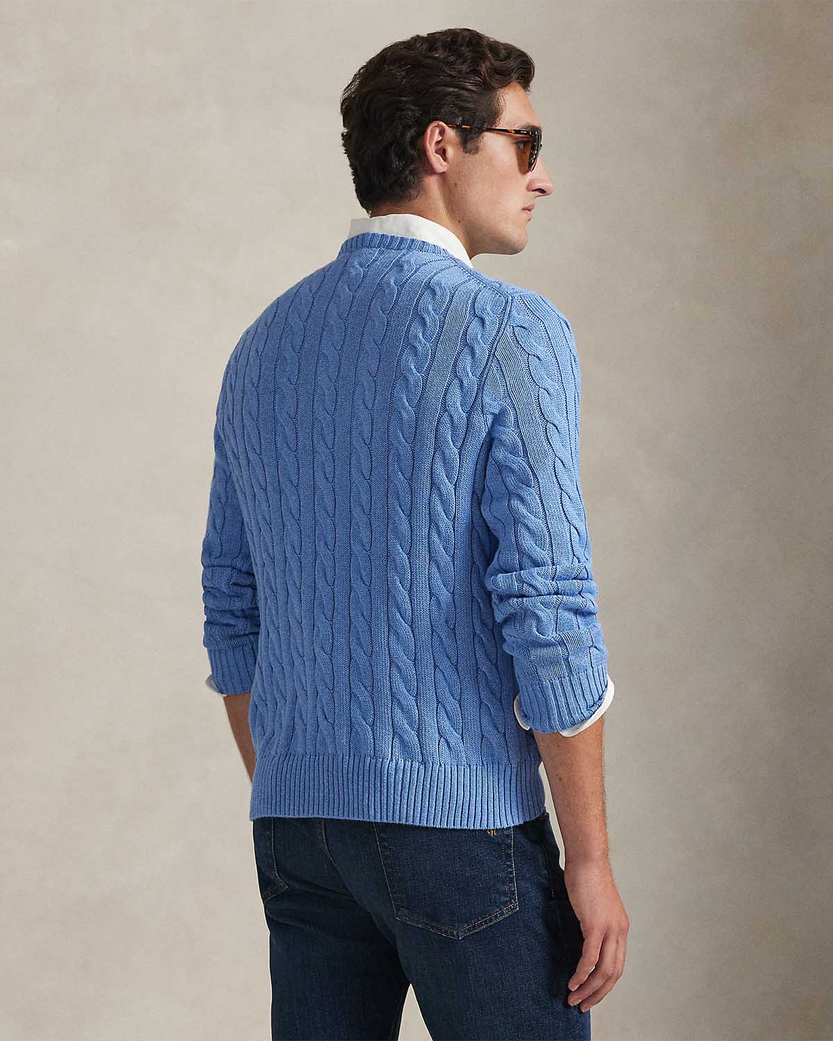 CABLE-KNIT COTTON SWEATER - Image 2