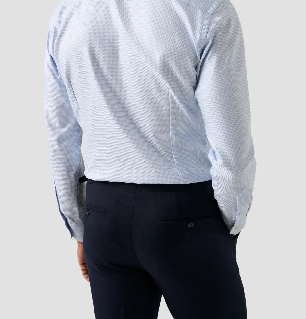 Slim Houndstooth King Twill Shirt - Image 4