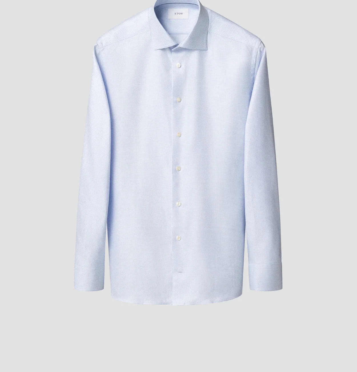 Slim Houndstooth King Twill Shirt - Image 8