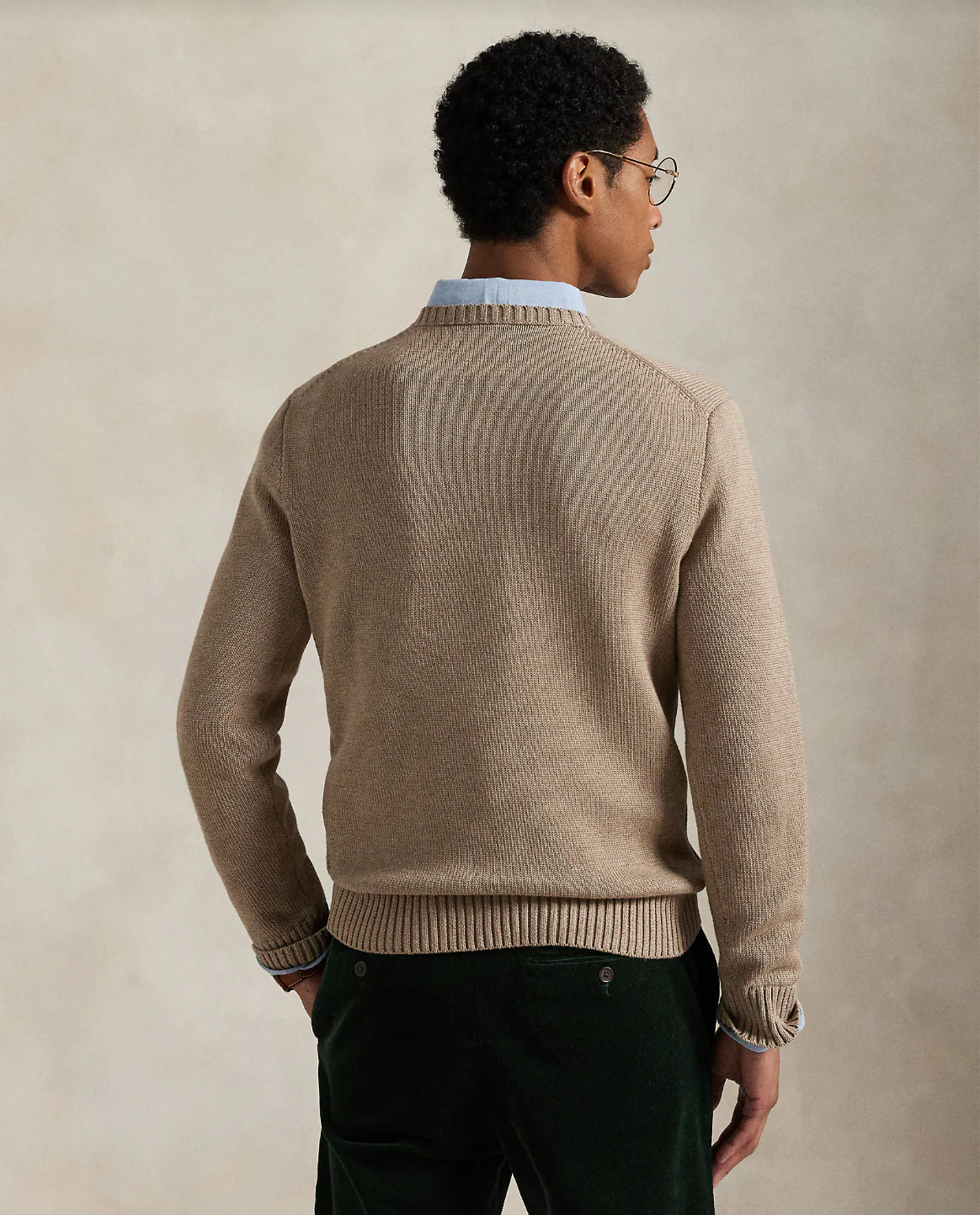 COTTON CREWNECK SWEATER - Image 3