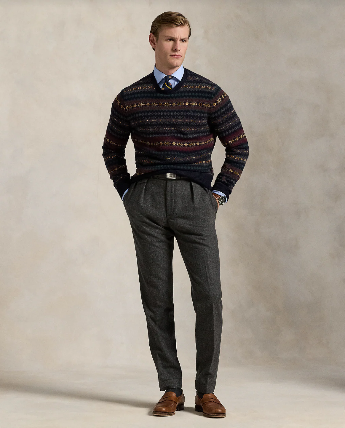 FAIR ISLE WOOL SWEATER - Image 2