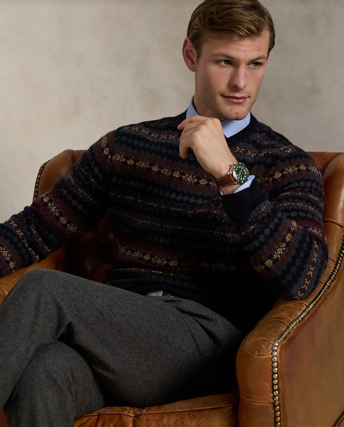 FAIR ISLE WOOL SWEATER - Image 5