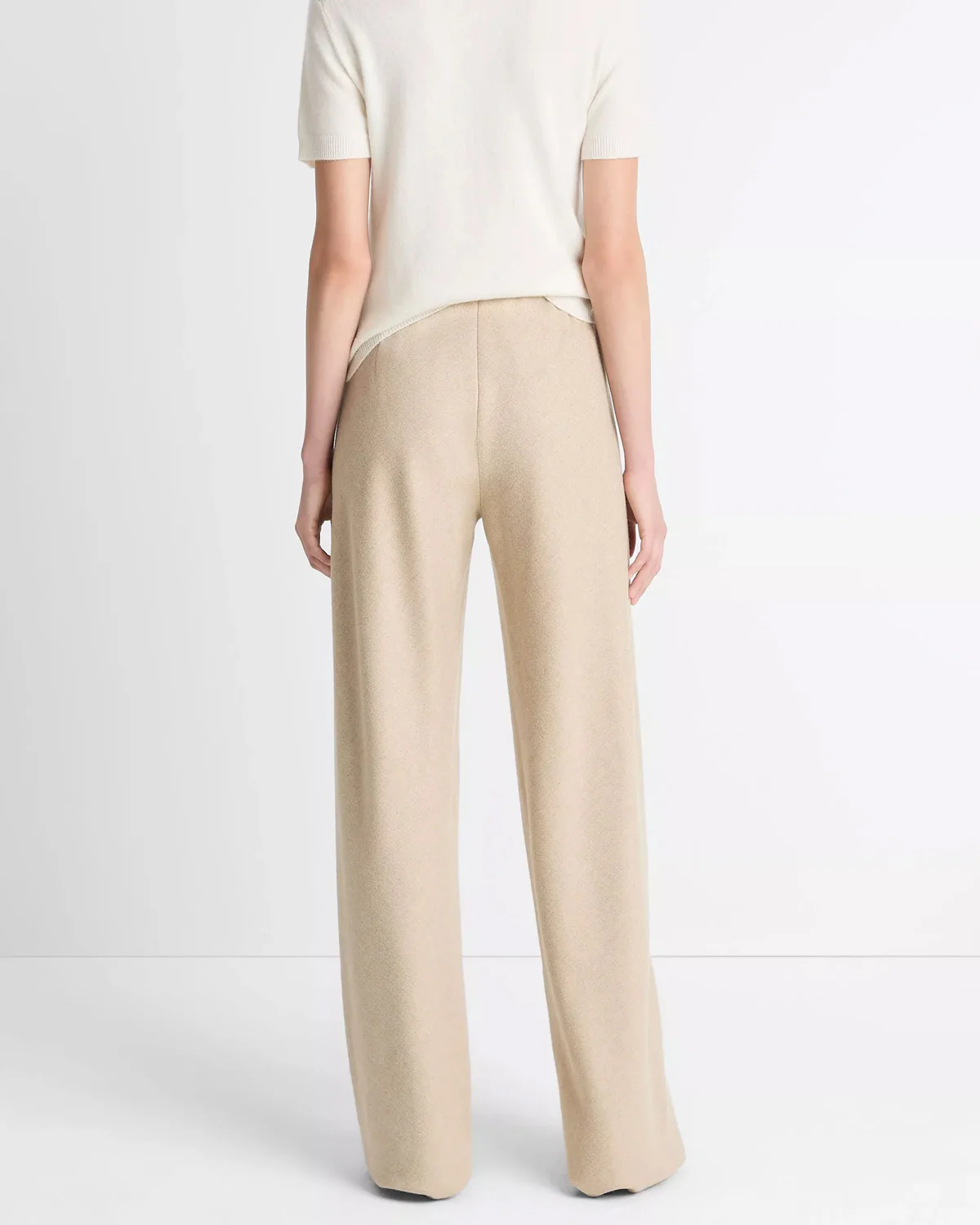 High Waist Wool Blend Bias Pant - Image 2