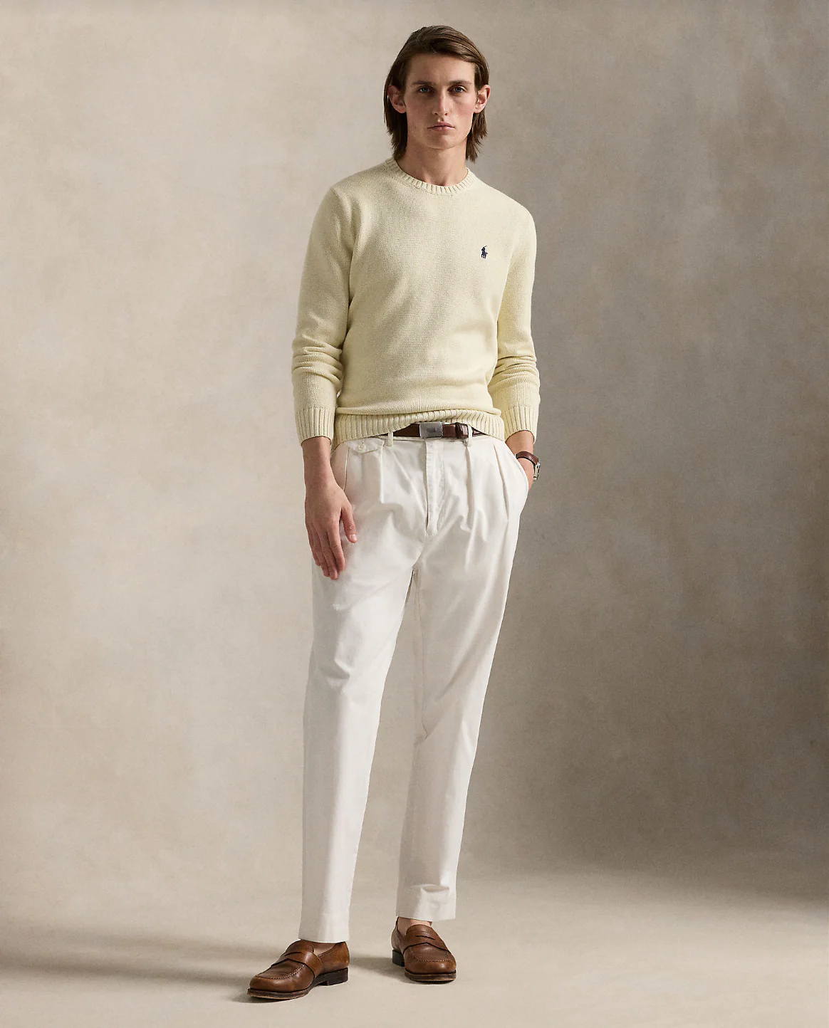 COTTON CREWNECK SWEATER - Image 2