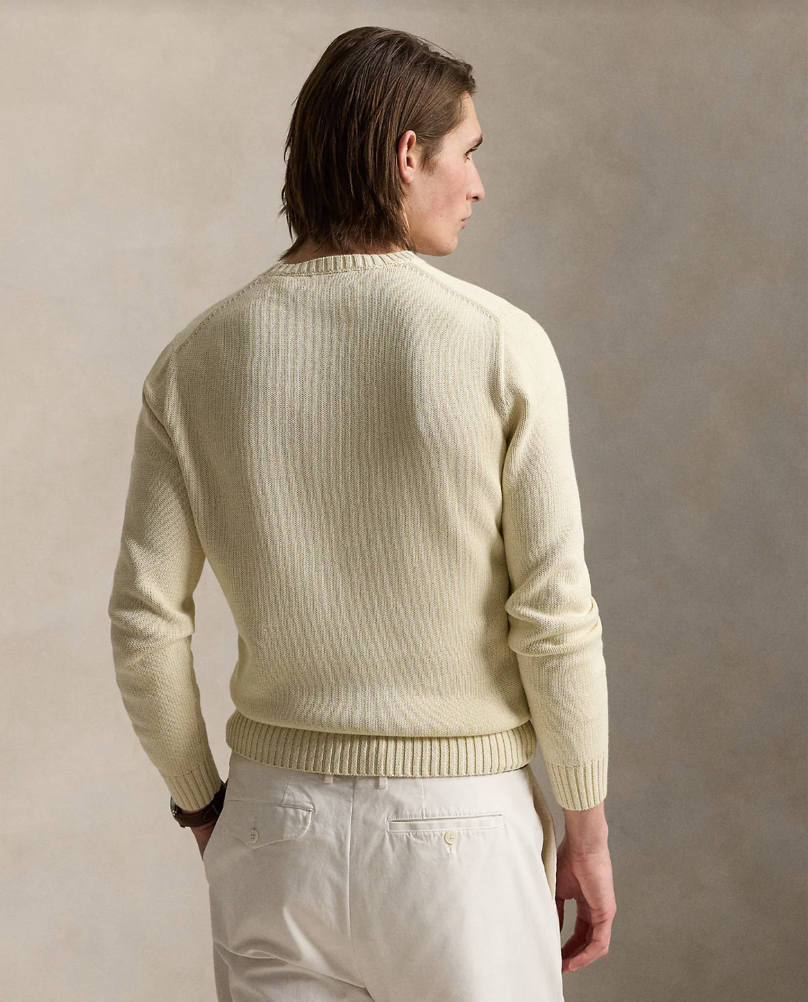COTTON CREWNECK SWEATER - Image 3