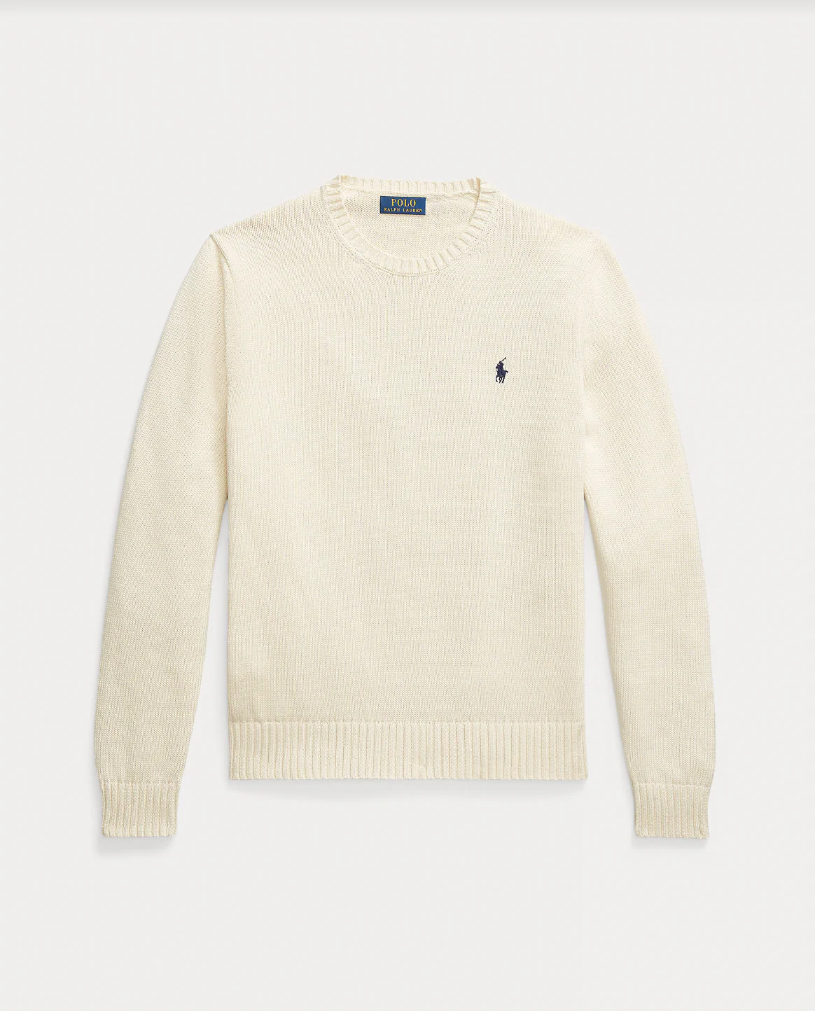 COTTON CREWNECK SWEATER - Image 5