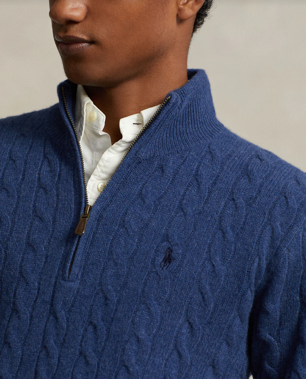 CABLE-KNIT WOOL-CASHMERE SWEATER - Image 4