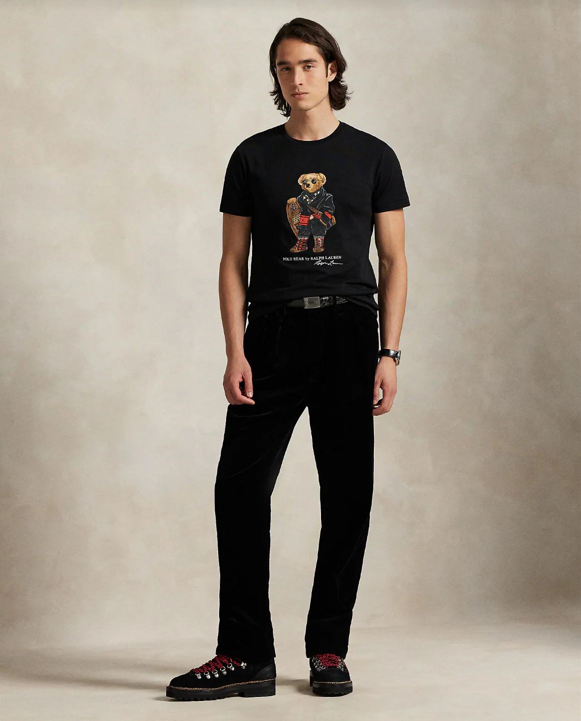 CUSTOM SLIM FIT POLO BEAR JERSEY T-SHIRT - Image 2