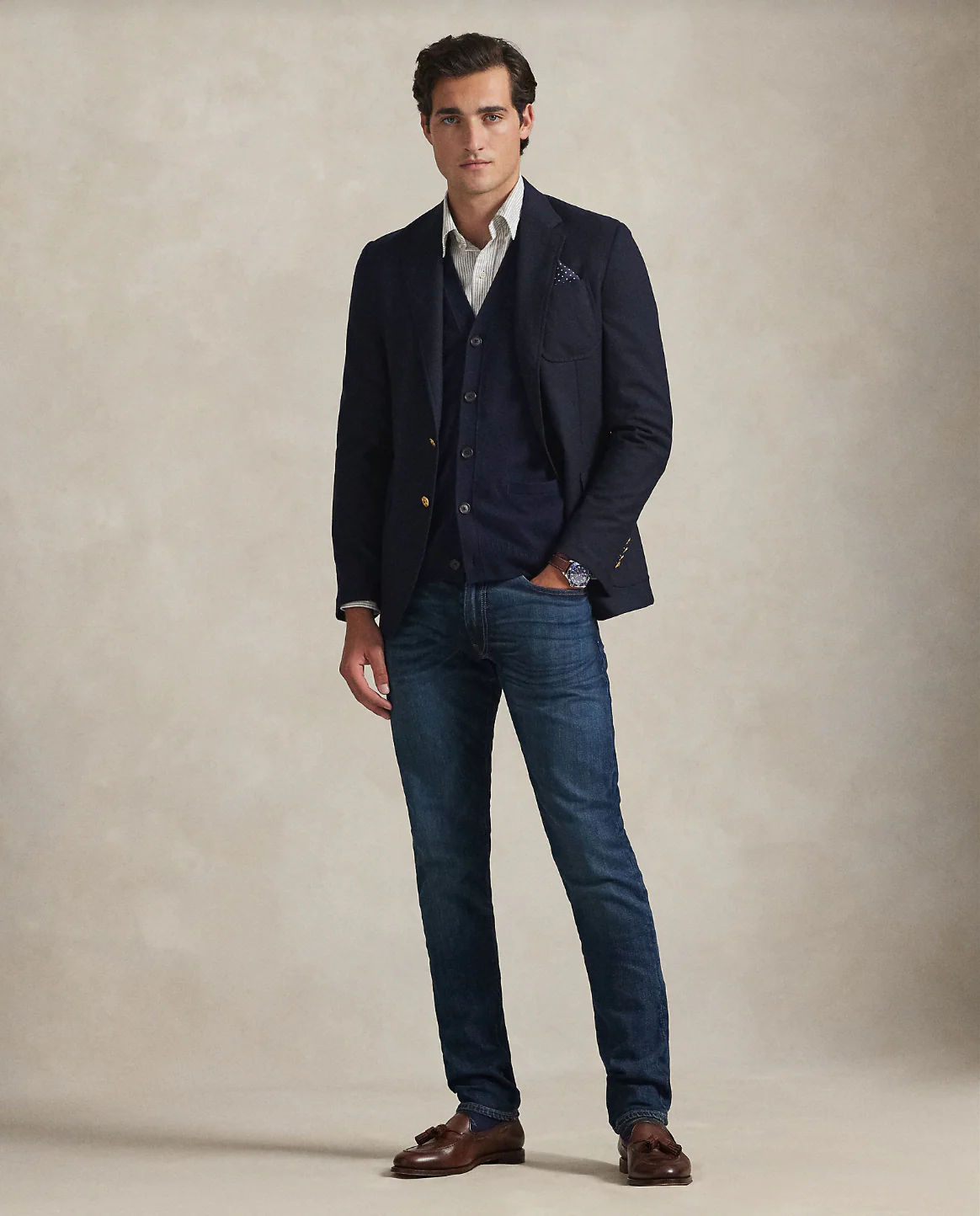 CUSTOM FIT STRIPED OXFORD SHIRT - Image 5