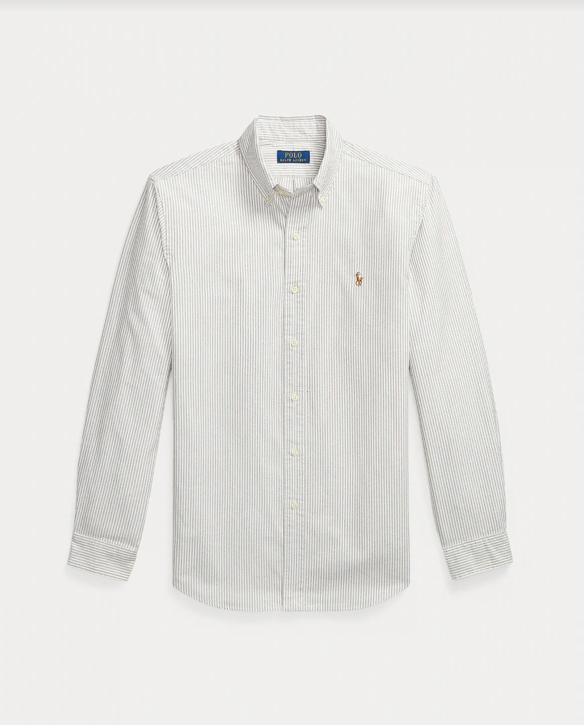 CUSTOM FIT STRIPED OXFORD SHIRT - Image 6