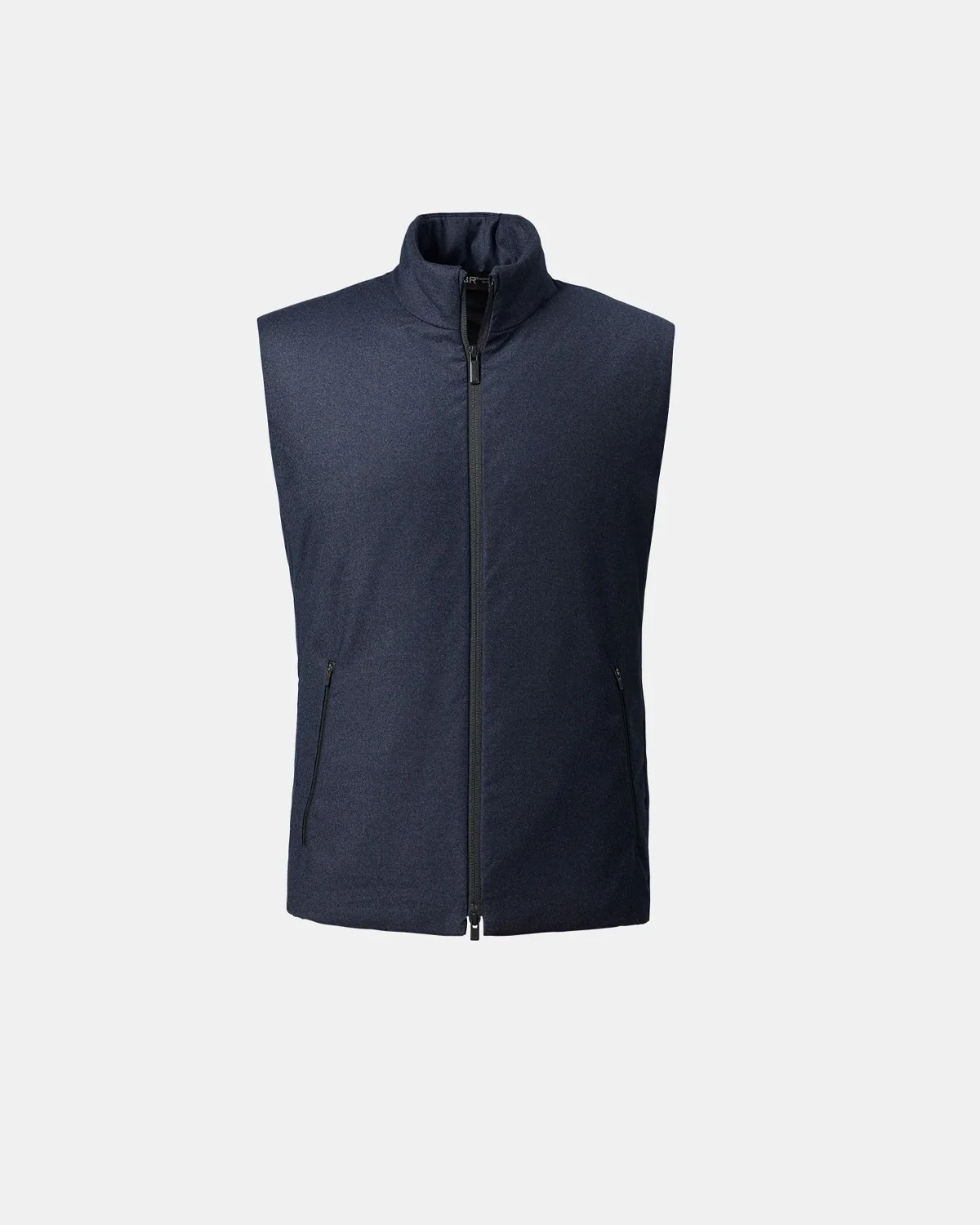 Saville Vest Navy Wool - Image 2