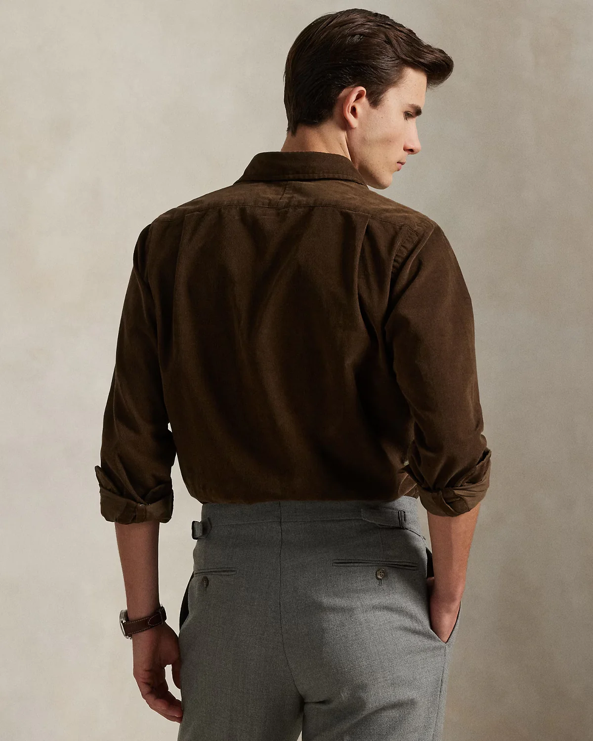 CUSTOM FIT CORDUROY SHIRT - Image 3