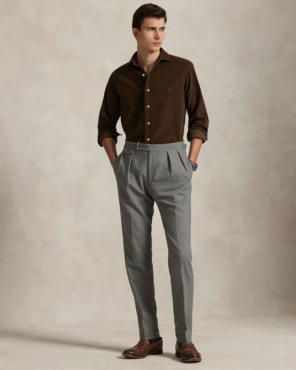 CUSTOM FIT CORDUROY SHIRT - Image 4