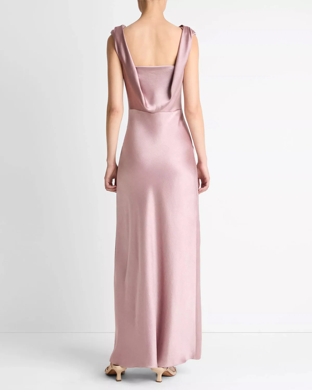 Draped Cowl Maxi Dress - Image 3