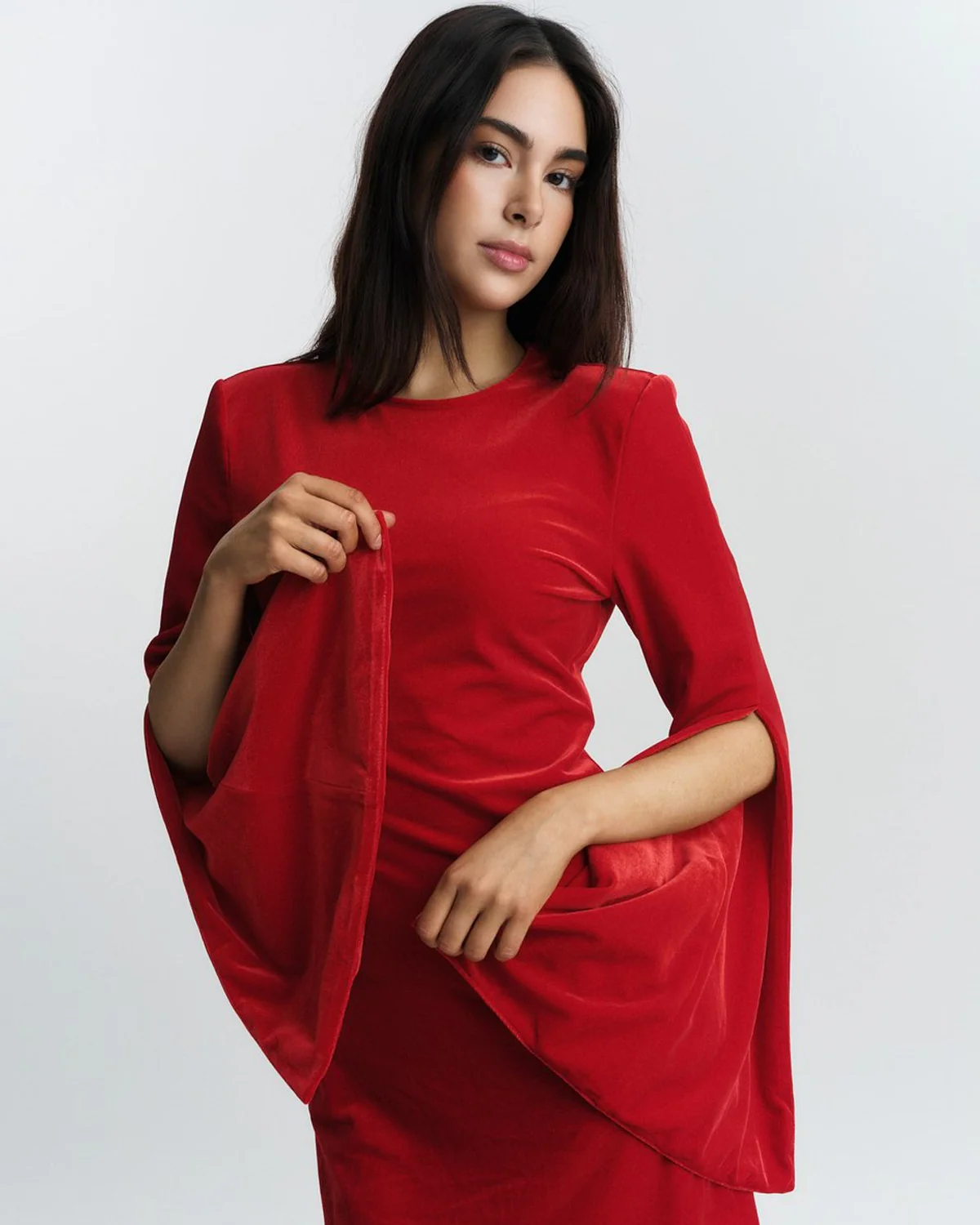 Nova Velour Dress - Image 4
