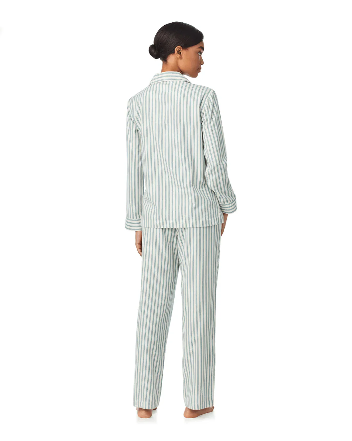Lrl L/s Notch Collar Long Pant Pj - Image 3