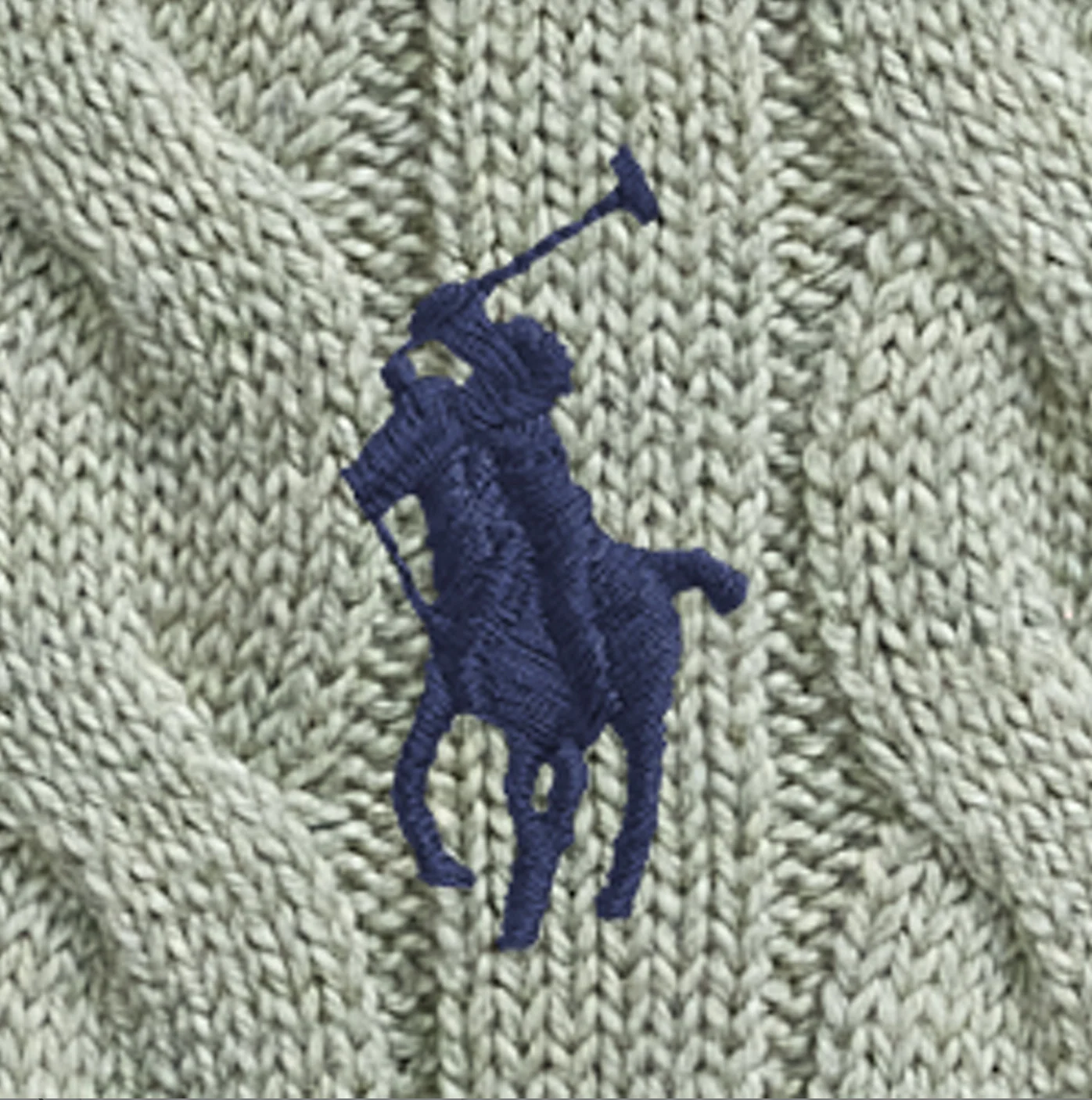 CABLE-KNIT COTTON QUARTER-ZIP SWEATER - Image 6