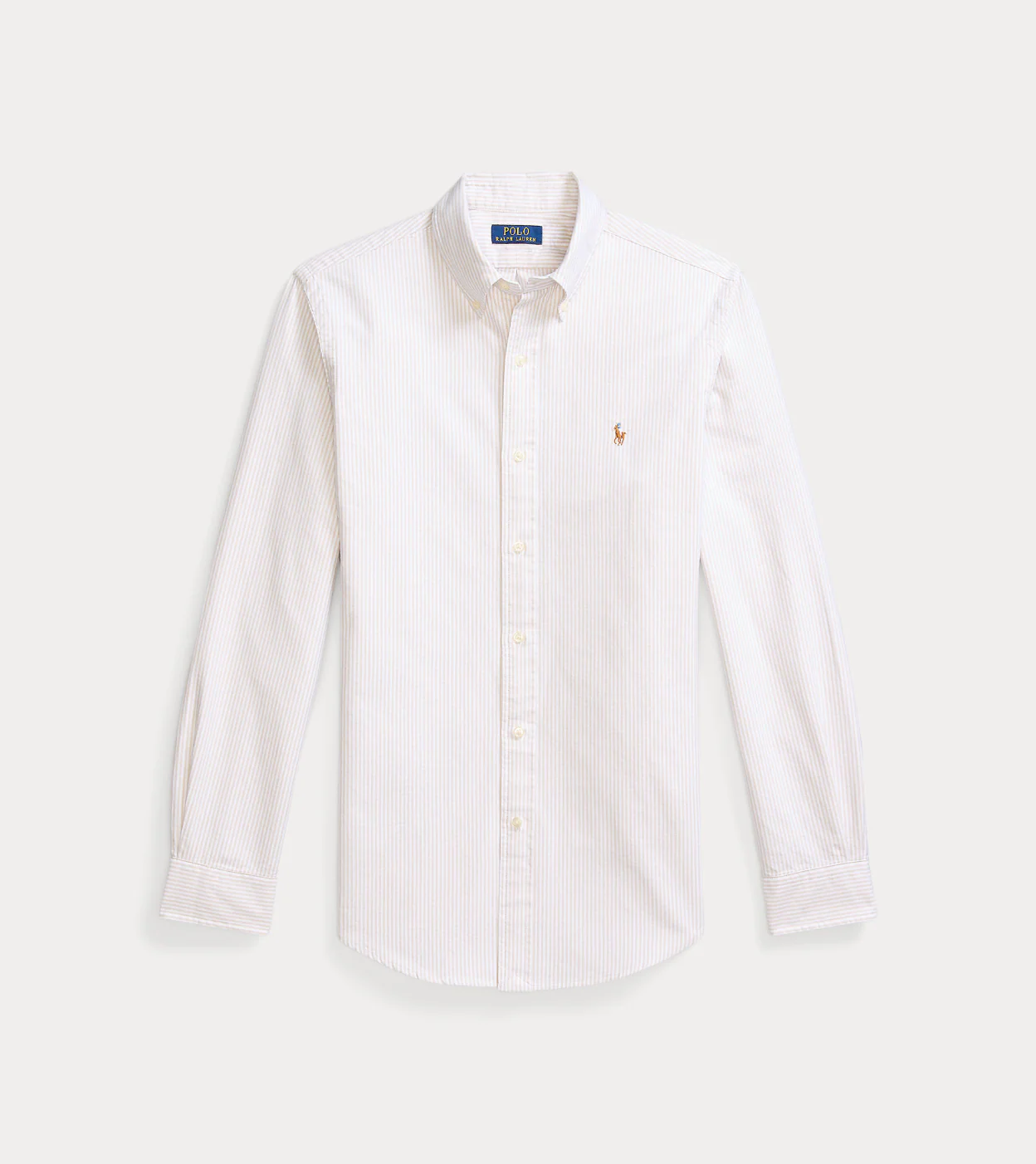 CUSTOM FIT STRIPED OXFORD SHIRT - Image 8