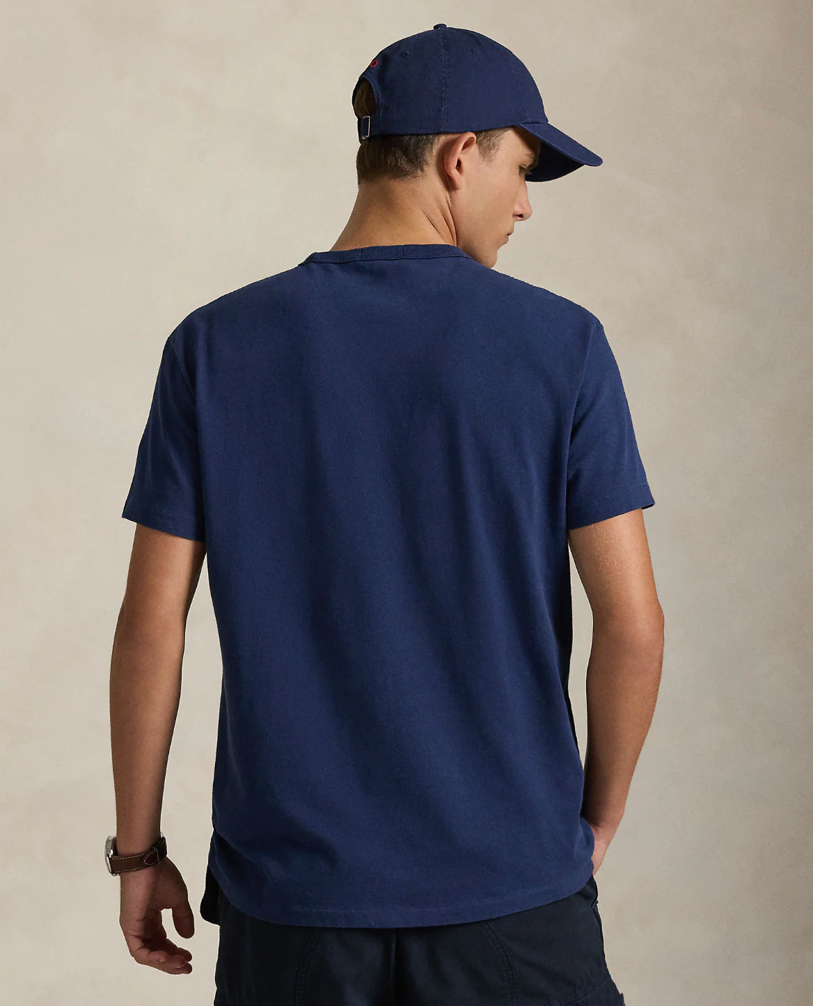 CLASSIC FIT JERSEY CREWNECK T-SHIRT - Image 3