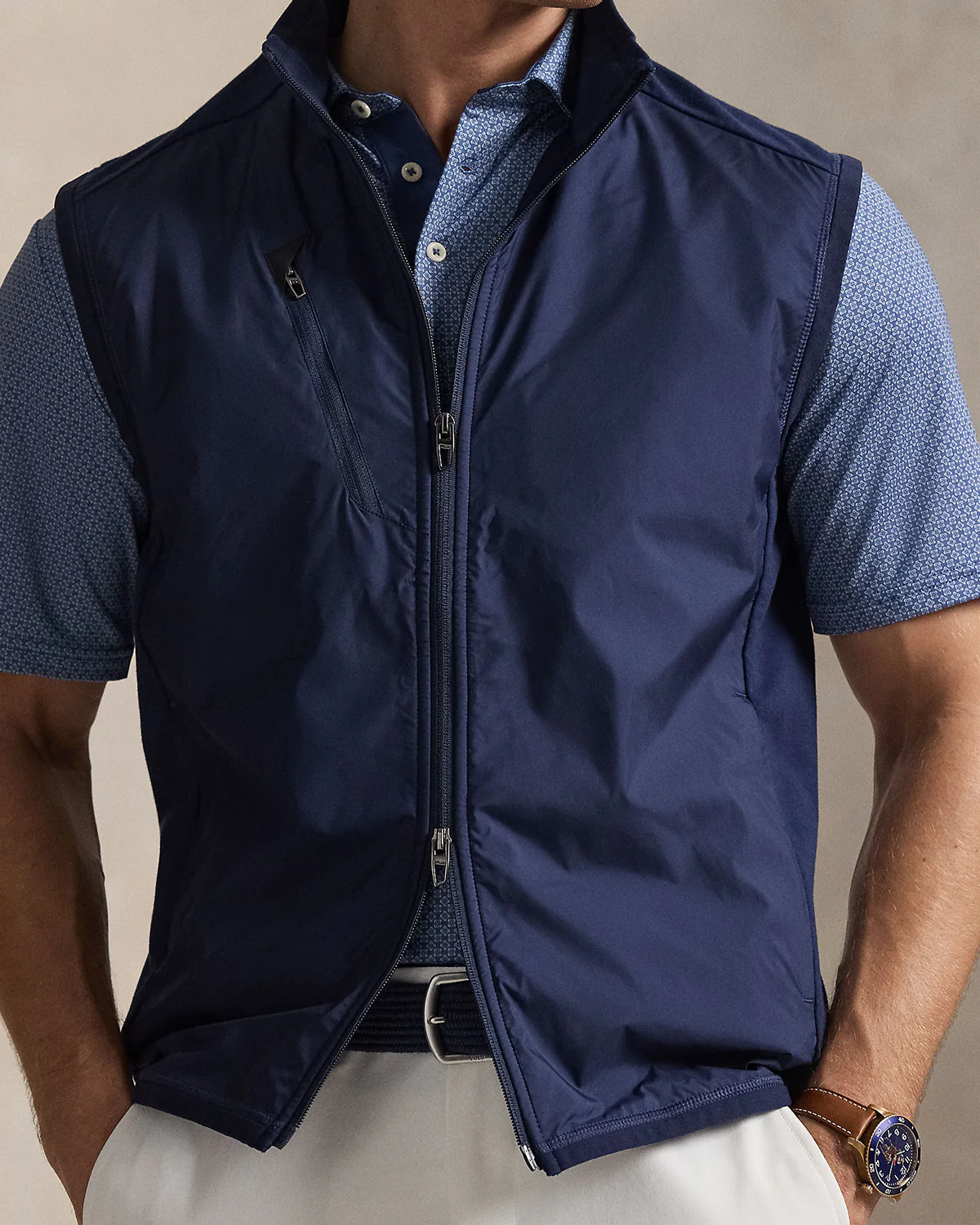 Knit Vest Sweatshirt - Image 2