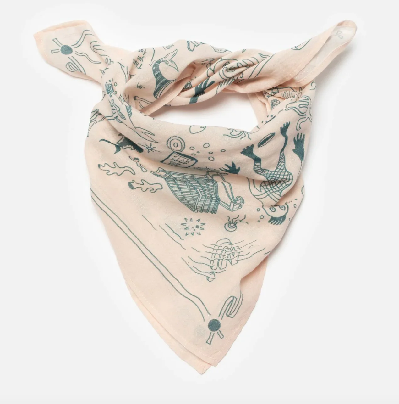 Ingrid Bandana Deep Sea Doodles - Image 2