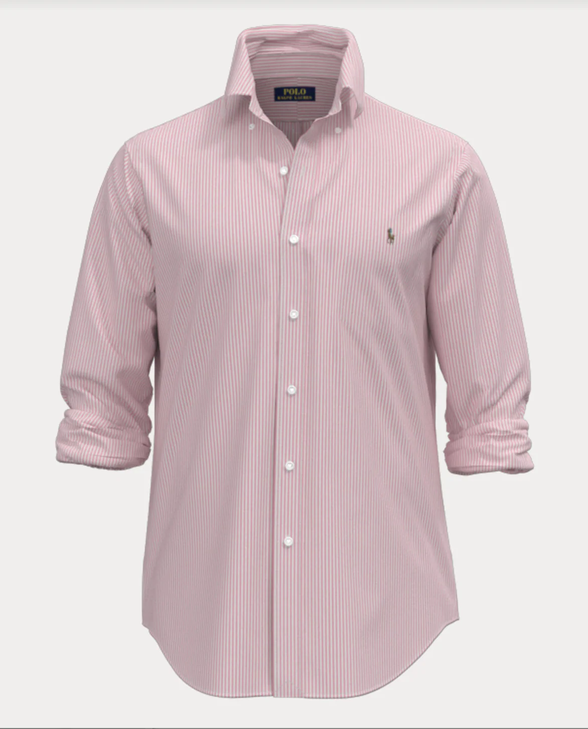 CUSTOM FIT STRIPED OXFORD SHIRT - Image 7