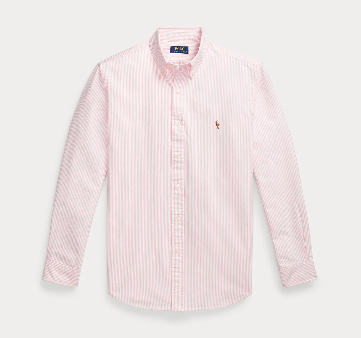 CUSTOM FIT STRIPED OXFORD SHIRT - Image 9