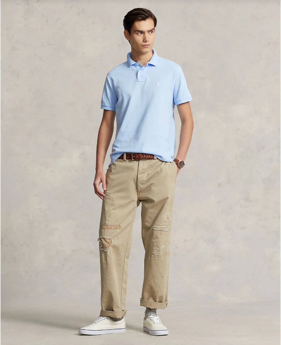 THE ICONIC MESH POLO SHIRT - Image 2