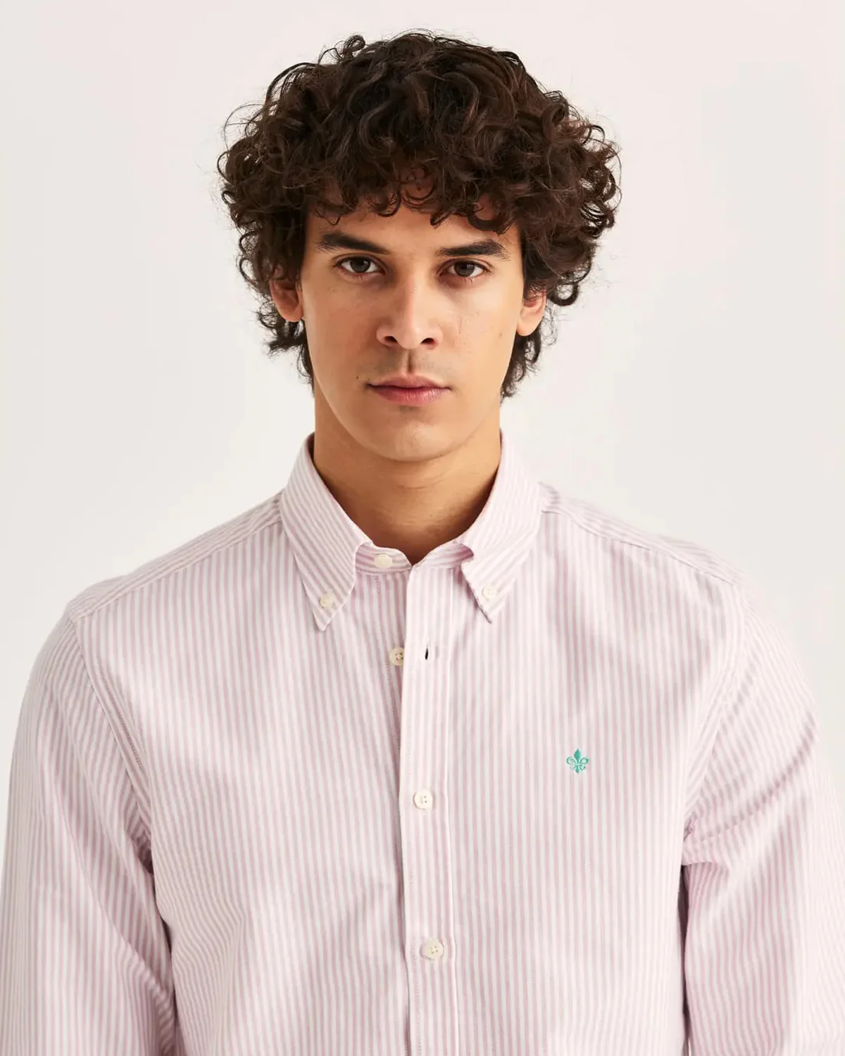 Douglas Oxford Stripe Shirt Slim Fit - Image 4
