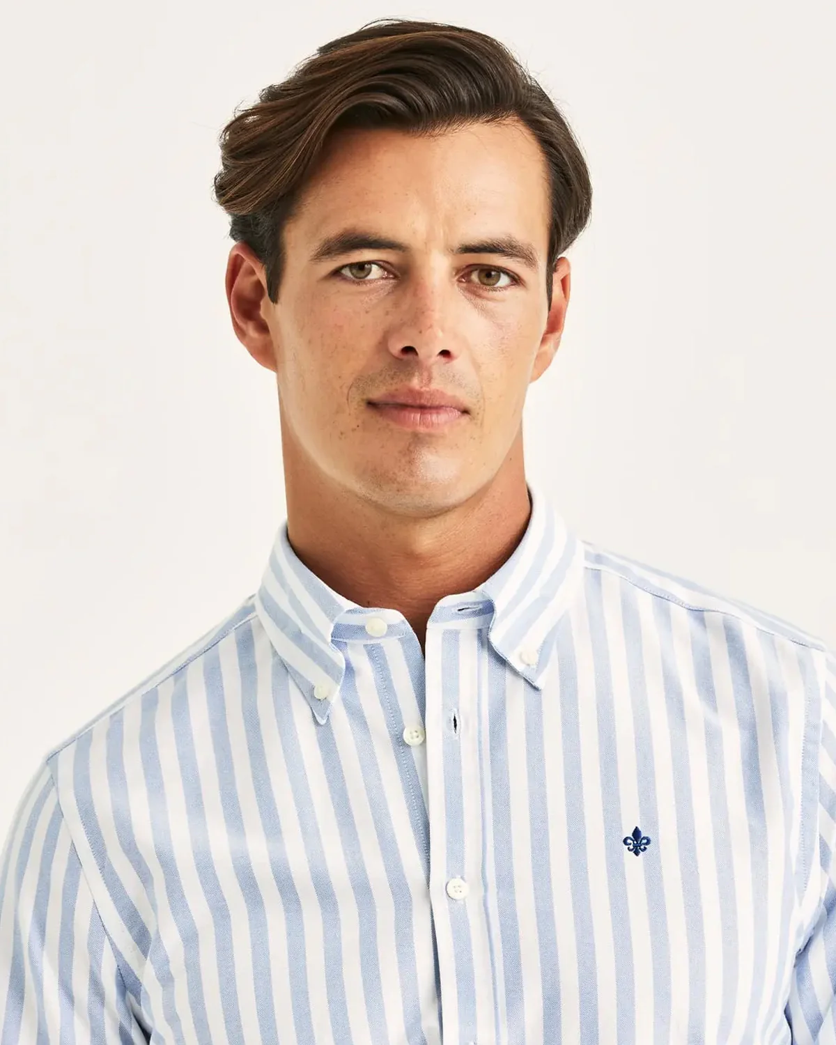 Douglas Oxford Stripe Shirt Slim Fit - Image 4