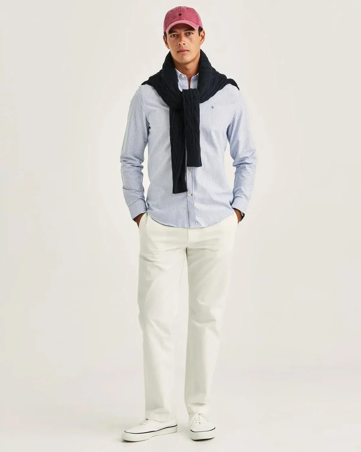 Douglas Oxford Stripe Shirt Slim Fit - Image 2